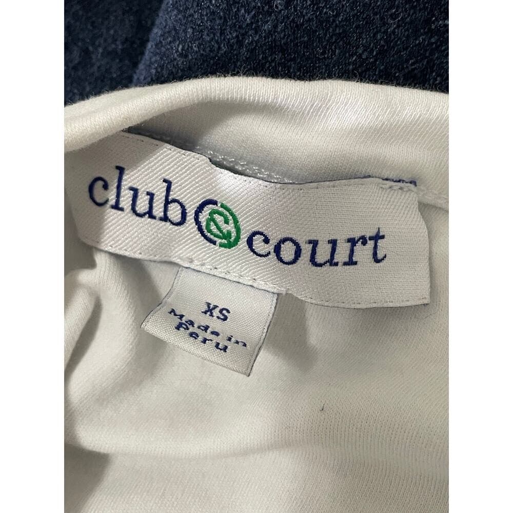 Club & Court White Tennis Dress M Sleeveless Summer Pickleball Athleisure - Thumbnail 11