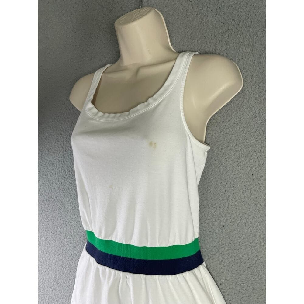 Club & Court White Tennis Dress M Sleeveless Summer Pickleball Athleisure - Thumbnail 5