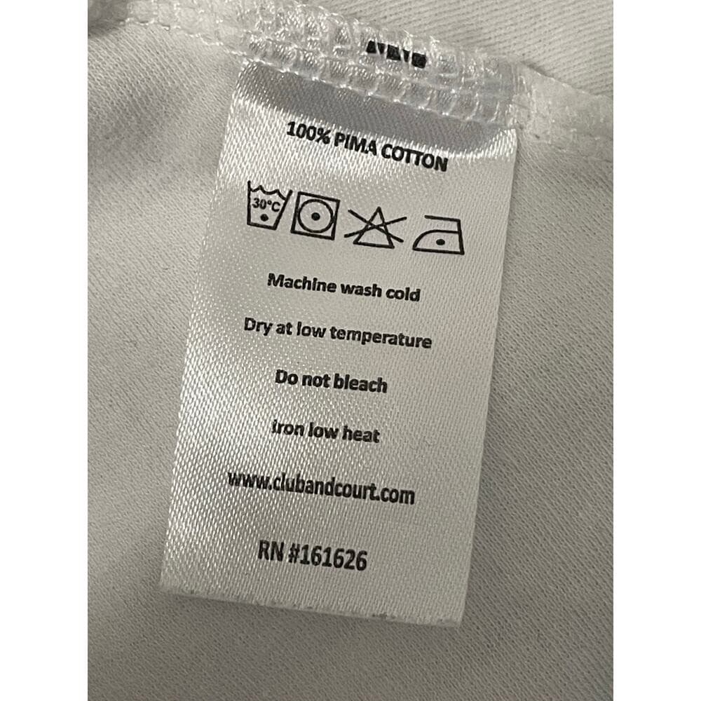 Club & Court White Tennis Dress M Sleeveless Summer Pickleball Athleisure - Thumbnail 10