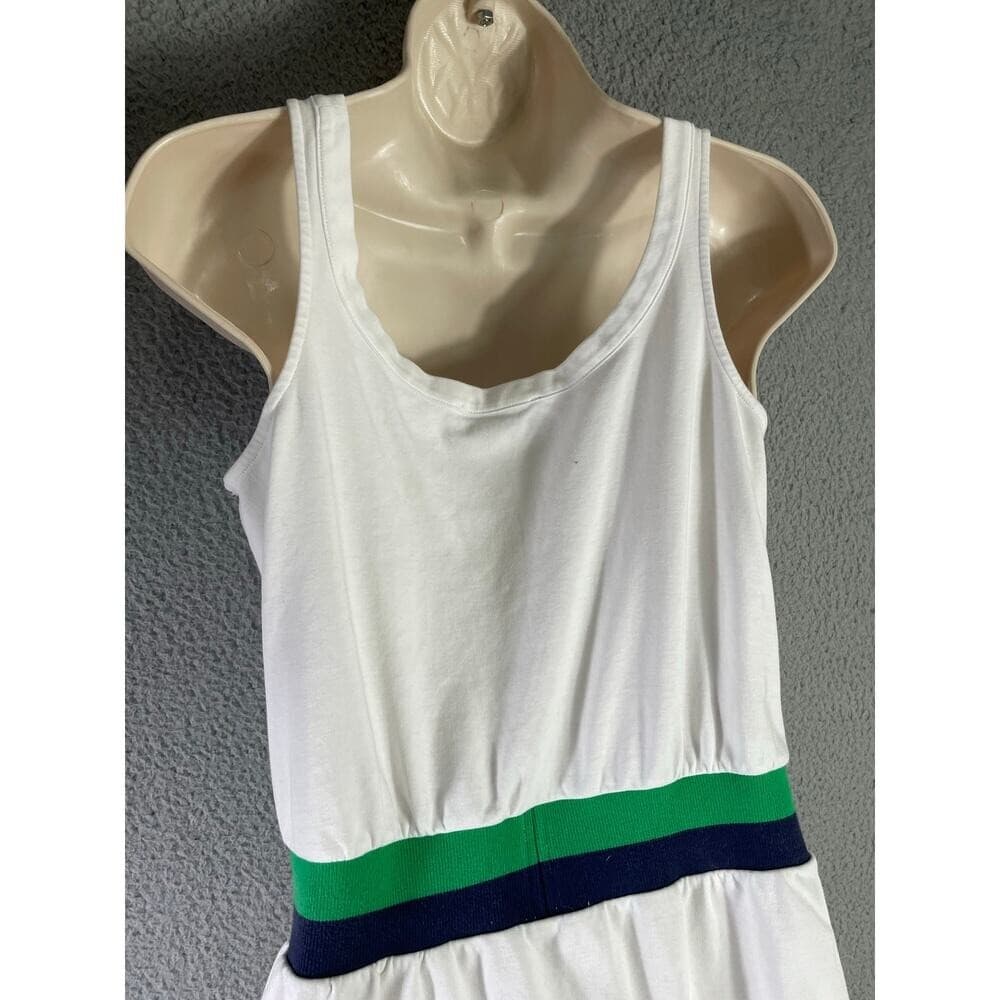 Club & Court White Tennis Dress M Sleeveless Summer Pickleball Athleisure - Thumbnail 9