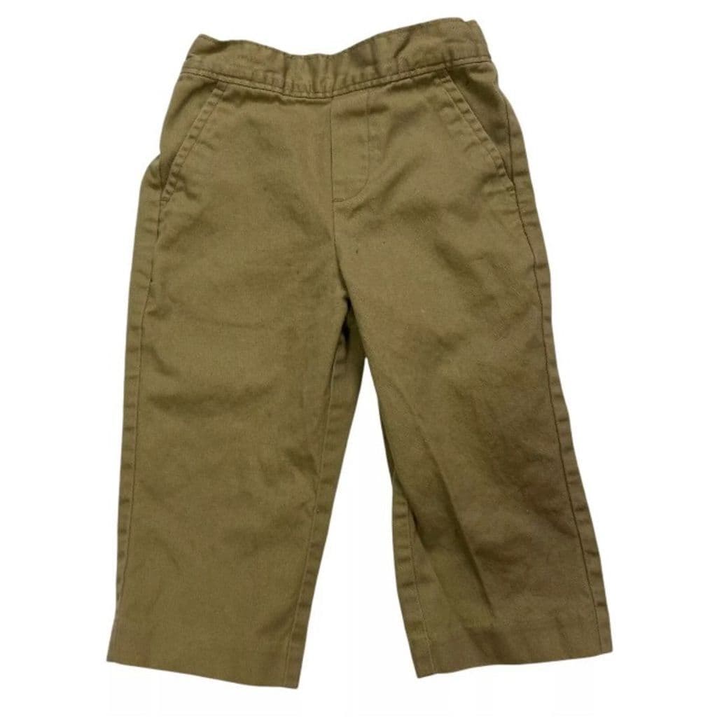 Starting Out Infant Tan Brown Pull-On Pants Size 12M Soft Cotton Baby