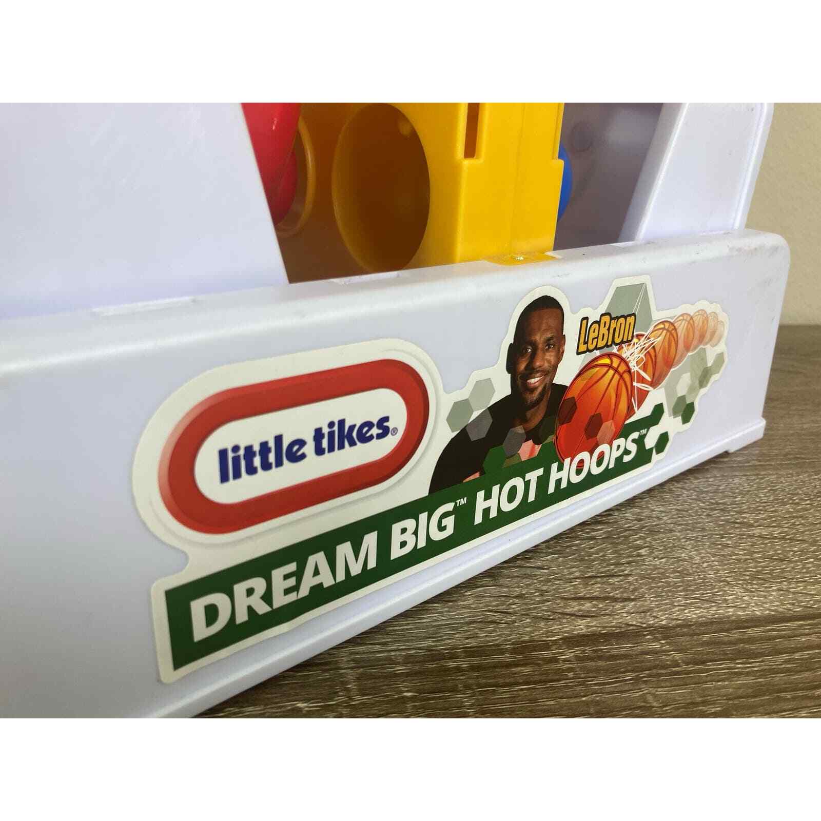 Little Tikes LeBron James Mini Basketball Backboard Dream Big Youth Toy Hoop Set - Thumbnail 5