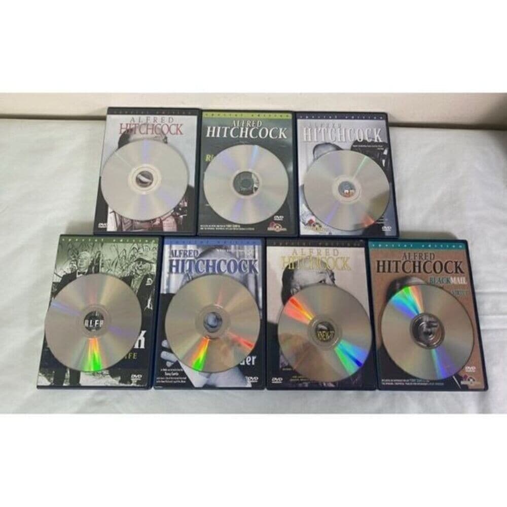 Alfred Hitchcock Collection 7 Disc DVD Box Set The Man Who Knew Too Much Lot - Thumbnail 3