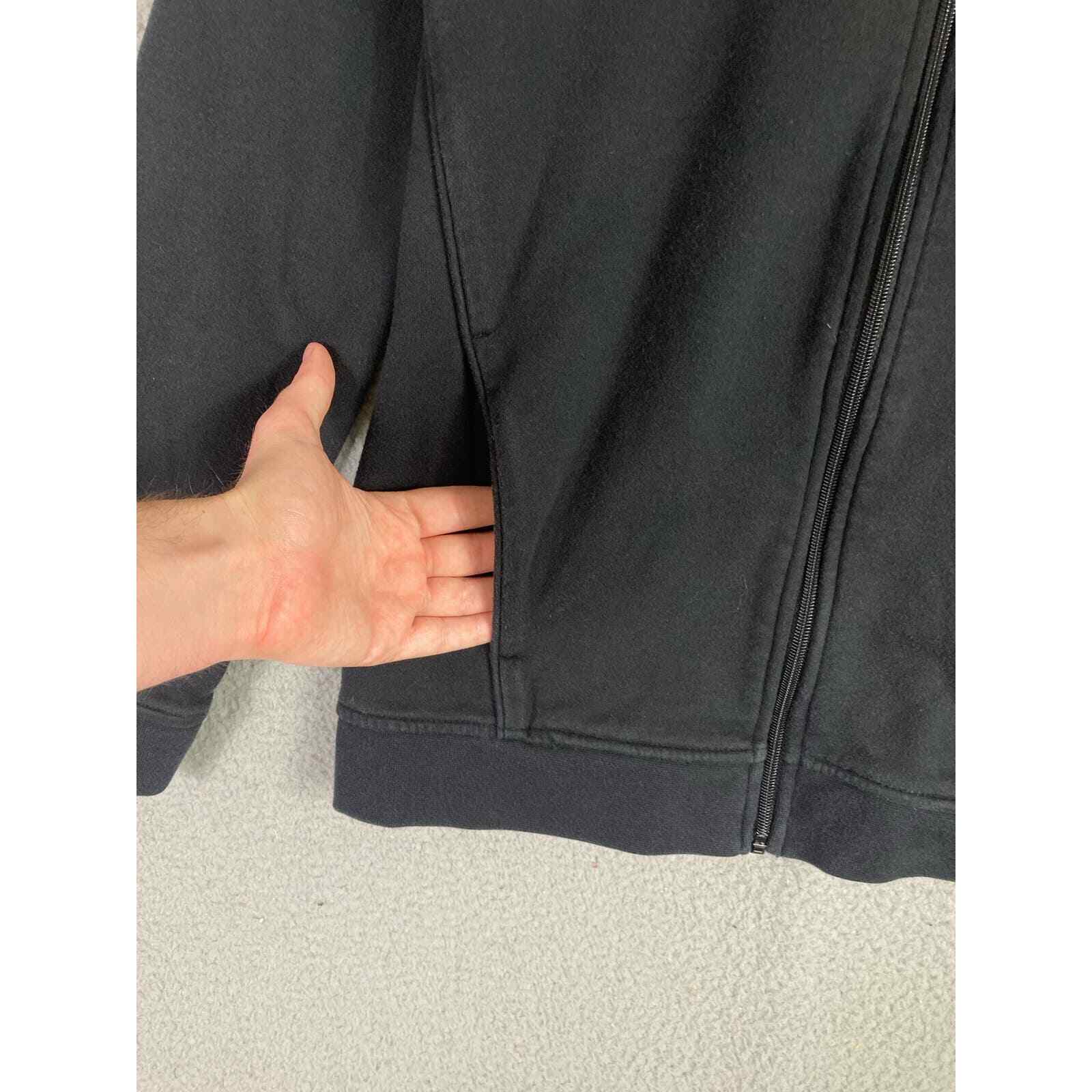 Alfani Men's S Black Gray Full Zip Cardigan Sweater Casual Fashion Comfortable - Thumbnail 10