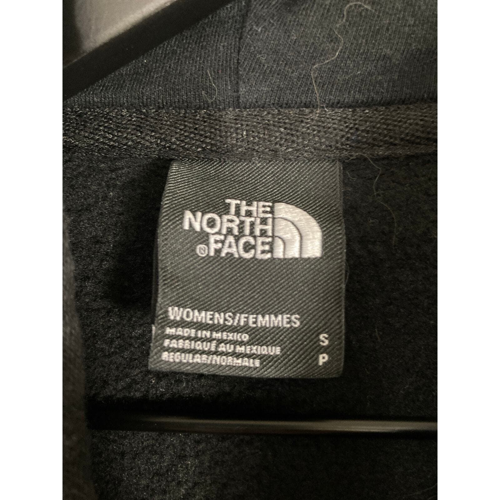 The North Face Women’s Black Fleece Hoodie Pullover Sweatshirt Size Small - Thumbnail 5