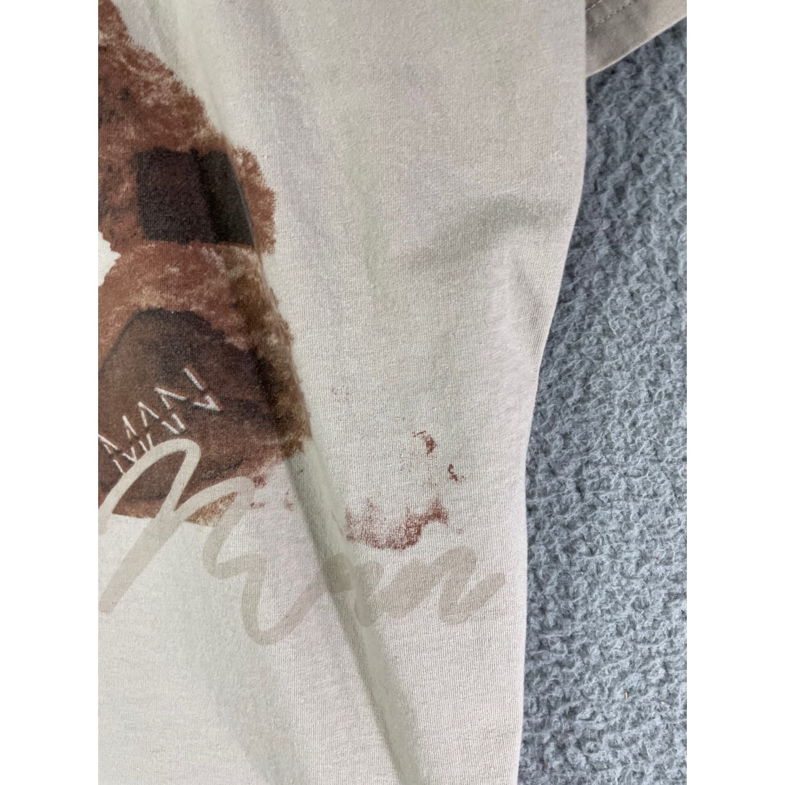 Cozy SZN Teddy Bear Graphic Print T Shirt Men's Size S Short Sleeve - Thumbnail 7