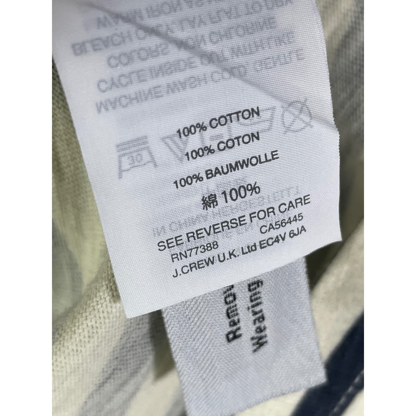 Michael De Feo for J.Crew Striped Long Sleeve Tee Shirt XS Women's - Thumbnail 3