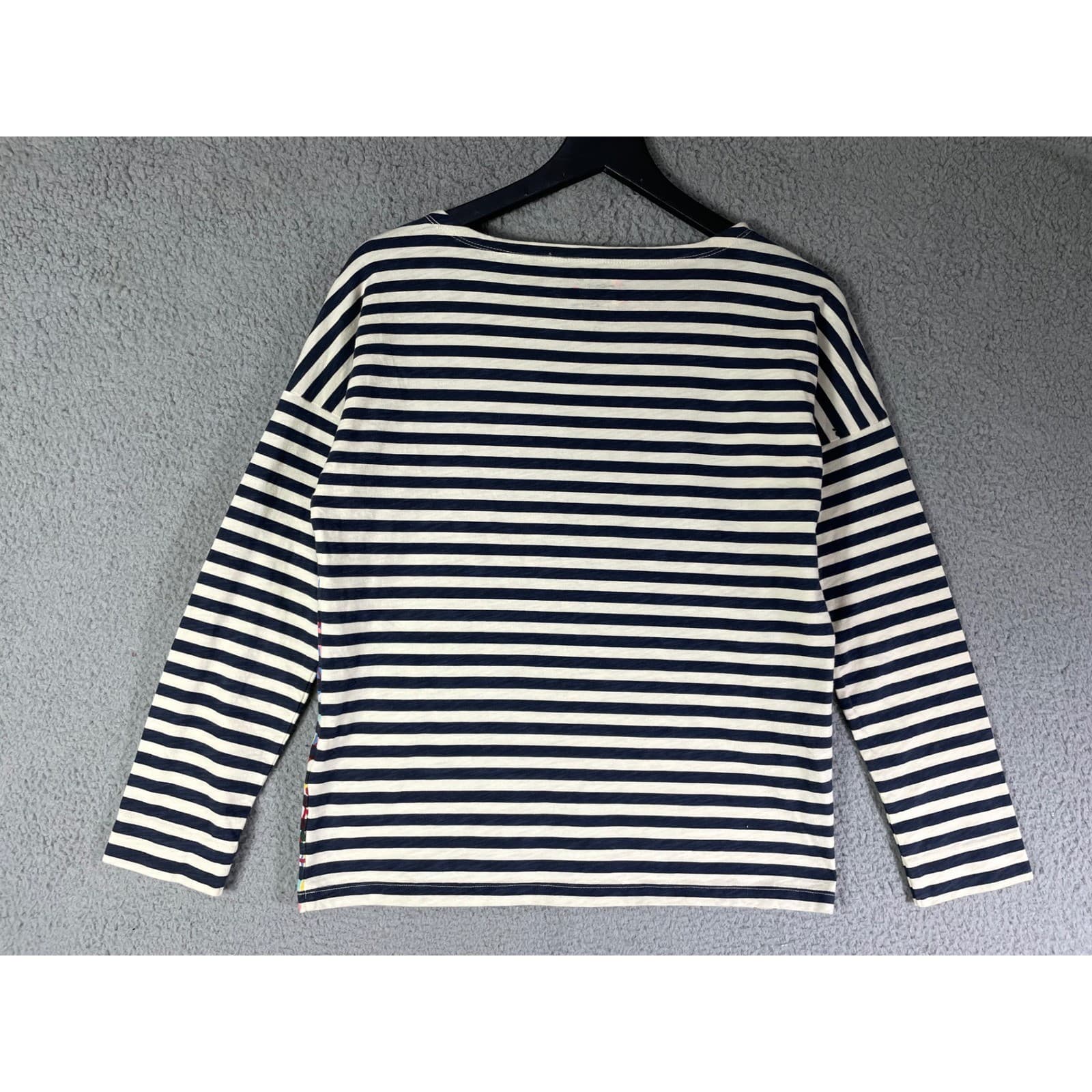 Michael De Feo for J.Crew Striped Long Sleeve Tee Shirt XS Women's - Thumbnail 6