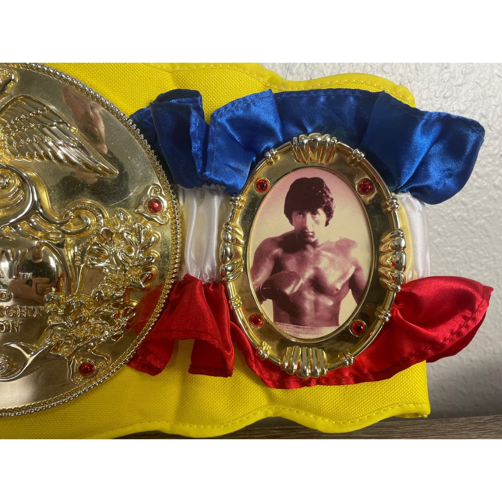 Jakks Pacific Rocky Balboa World Heavyweight Championship Toy Belt 2006 MGM - Thumbnail 5