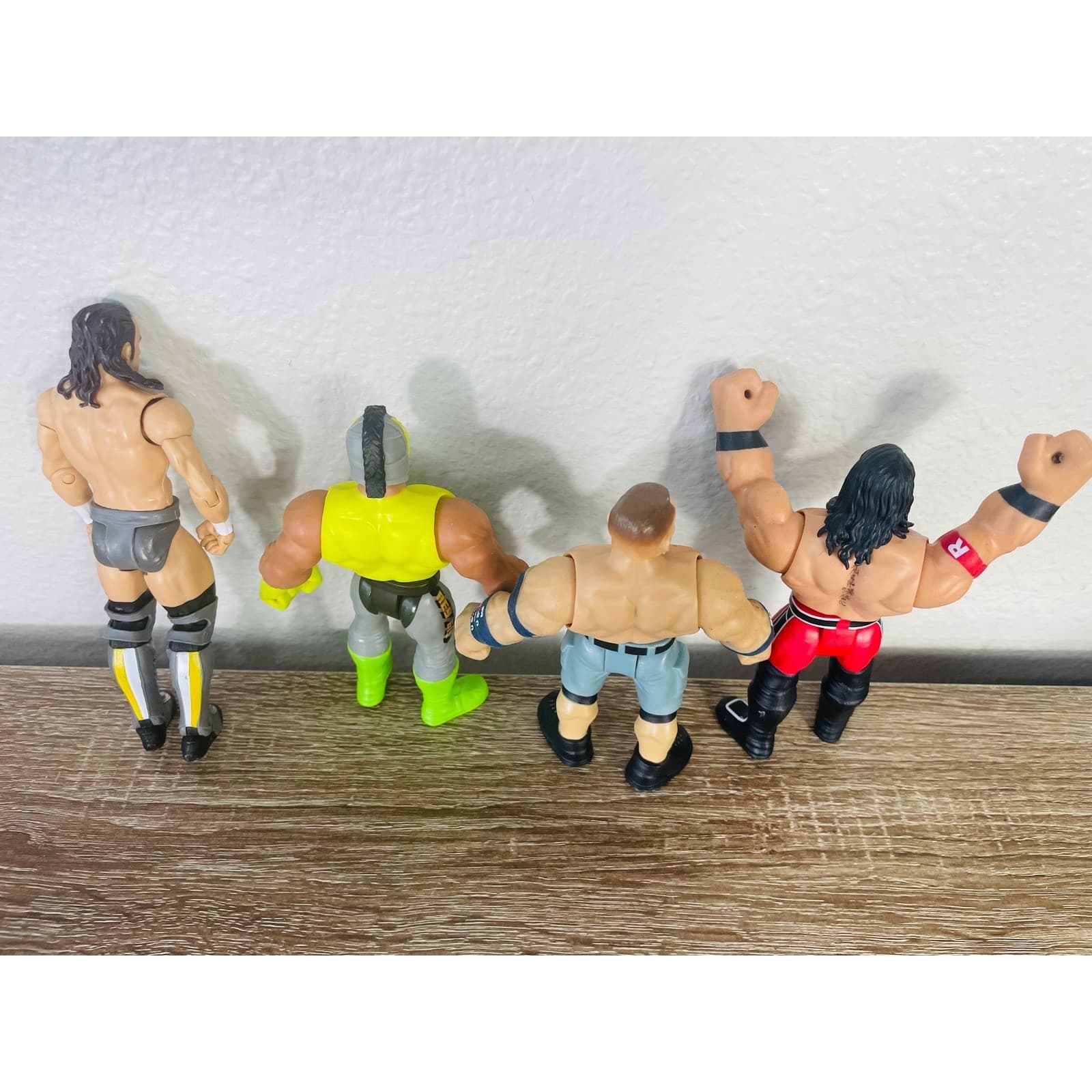 WWE Action Figure Lot 4 John Cena Rey Mysterio Wrestling Figures Toys - Thumbnail 8