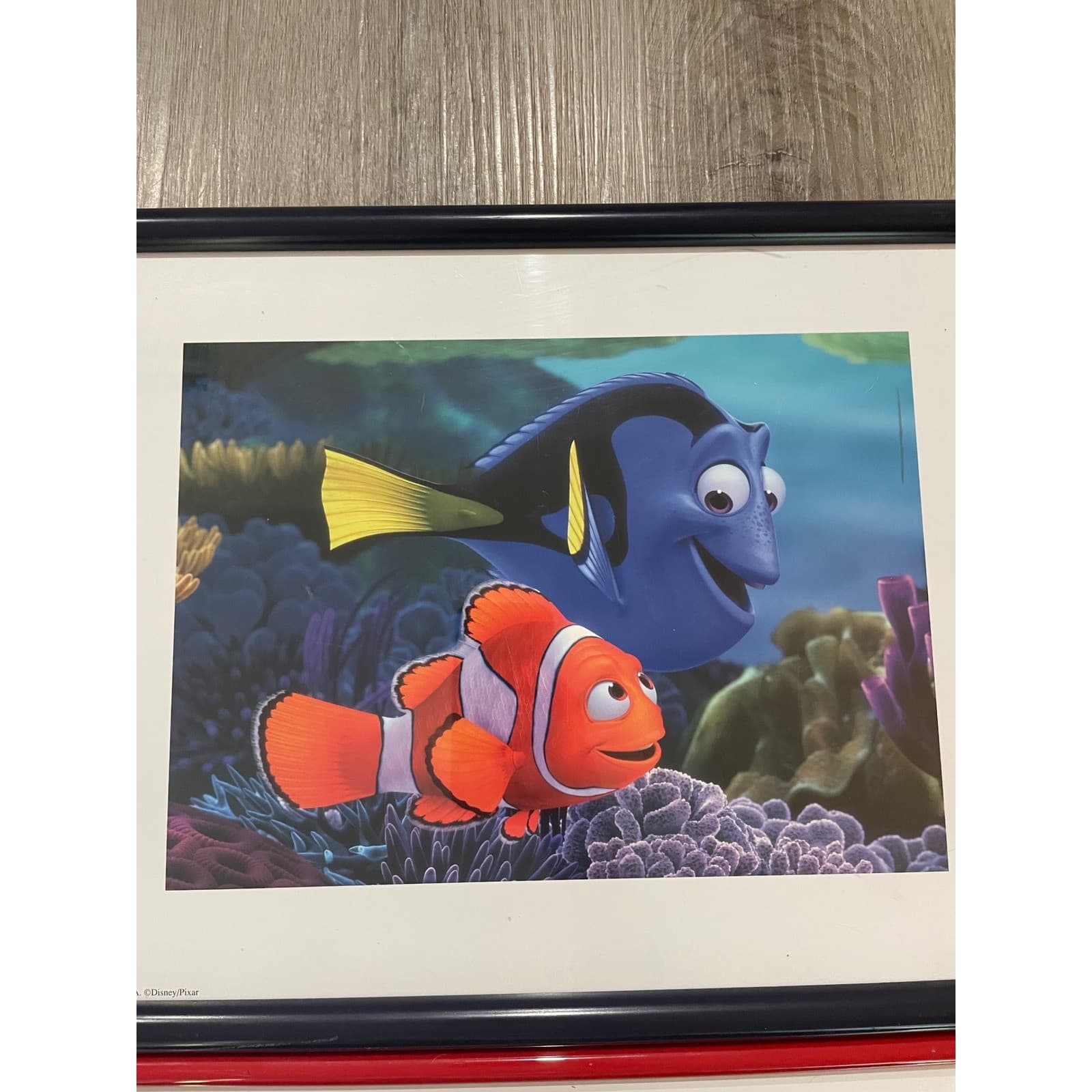 Disney Pixar Finding Nemo Dory Stitch Framed Prints Set 2 Kids Room Wall Art - Thumbnail 5