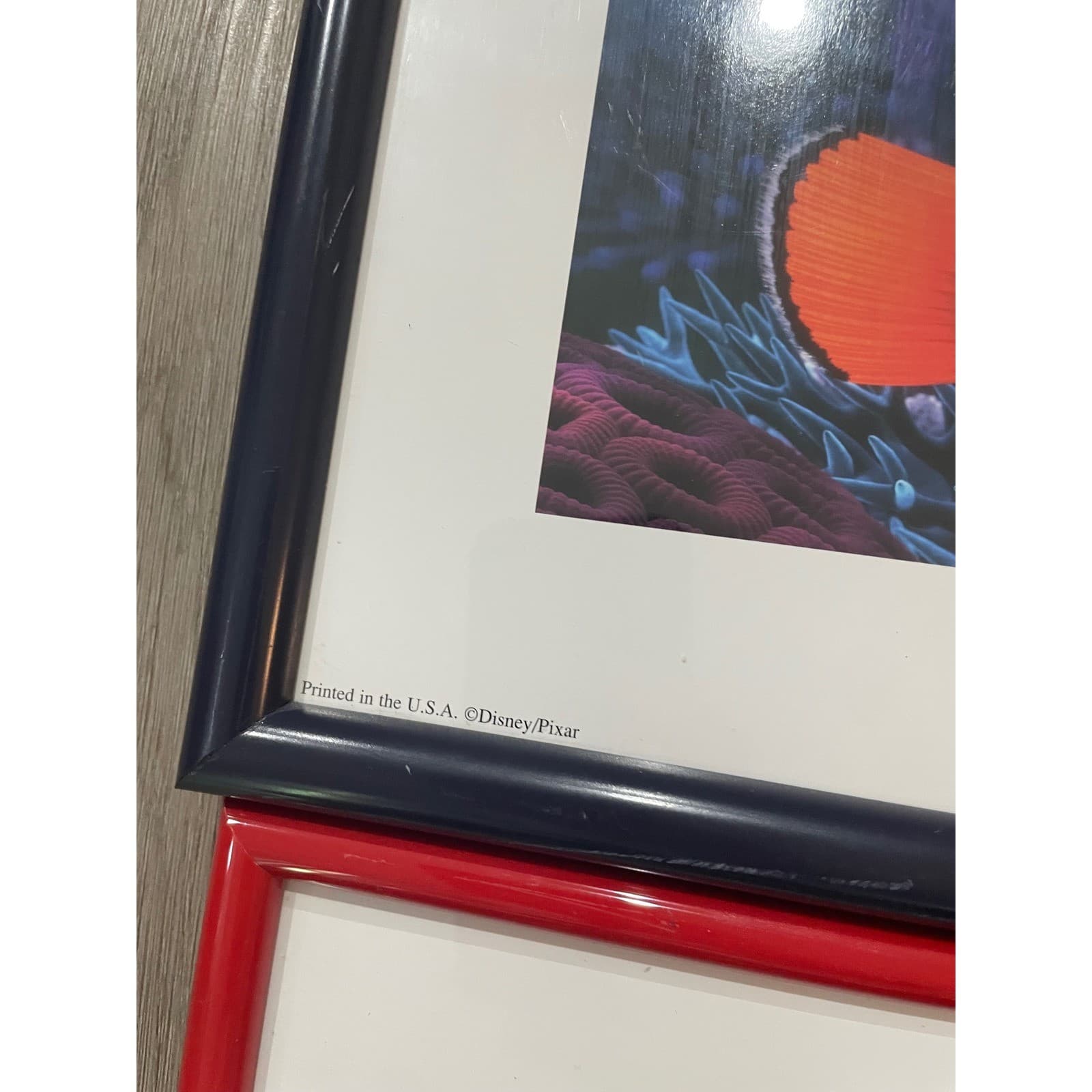 Disney Pixar Finding Nemo Dory Stitch Framed Prints Set 2 Kids Room Wall Art - Thumbnail 8