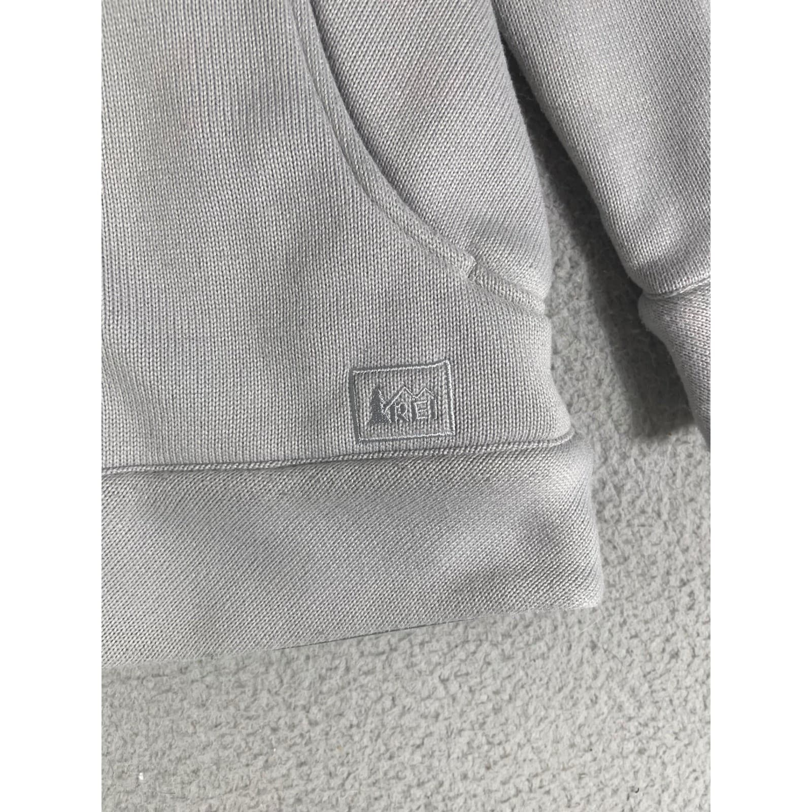REI Co-op Womens Full Zip Sweater Fleece Jacket Grey Size Medium Outdoor - Thumbnail 8