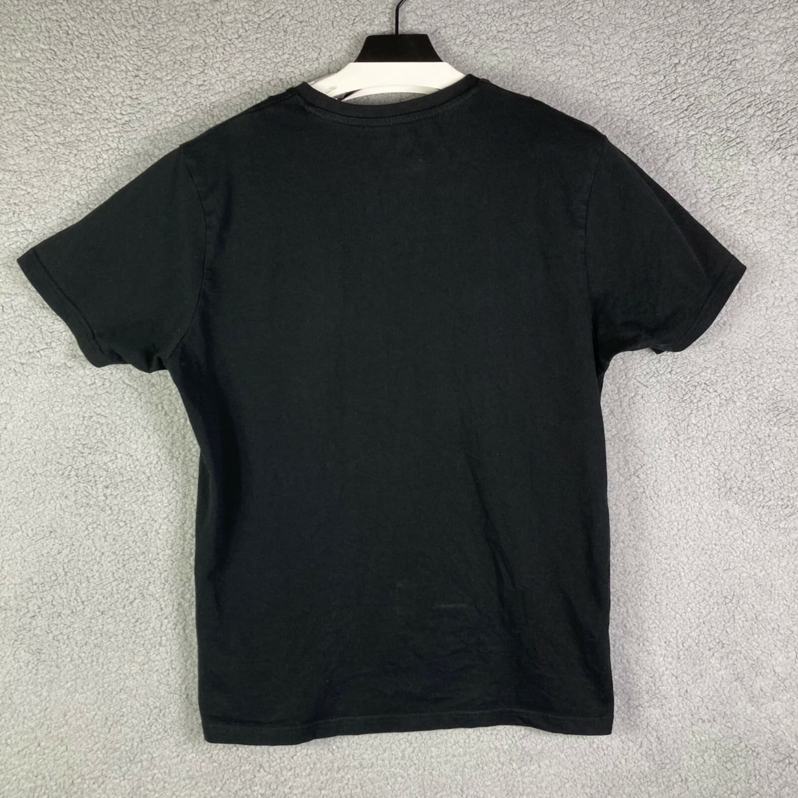 Kappa T-Shirt Mens XL Black Short Sleeve Crew Neck Sport Your Respect Logo Tee - Thumbnail 12