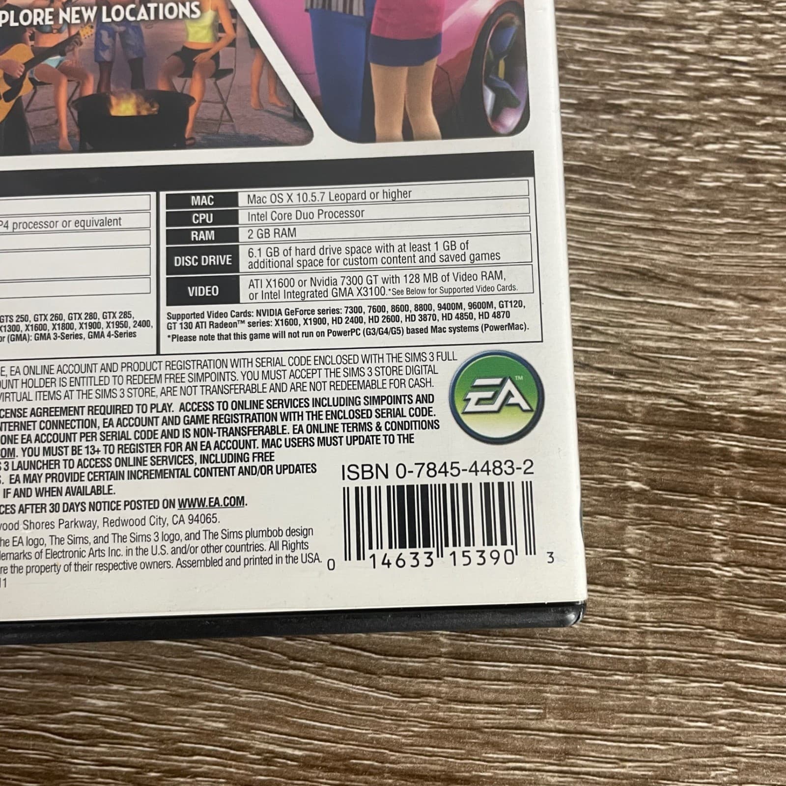 The Sims 3 PC Mac DVD ROM Game EA 2009 Disc Case Manual Tested Life Simulation - Thumbnail 5