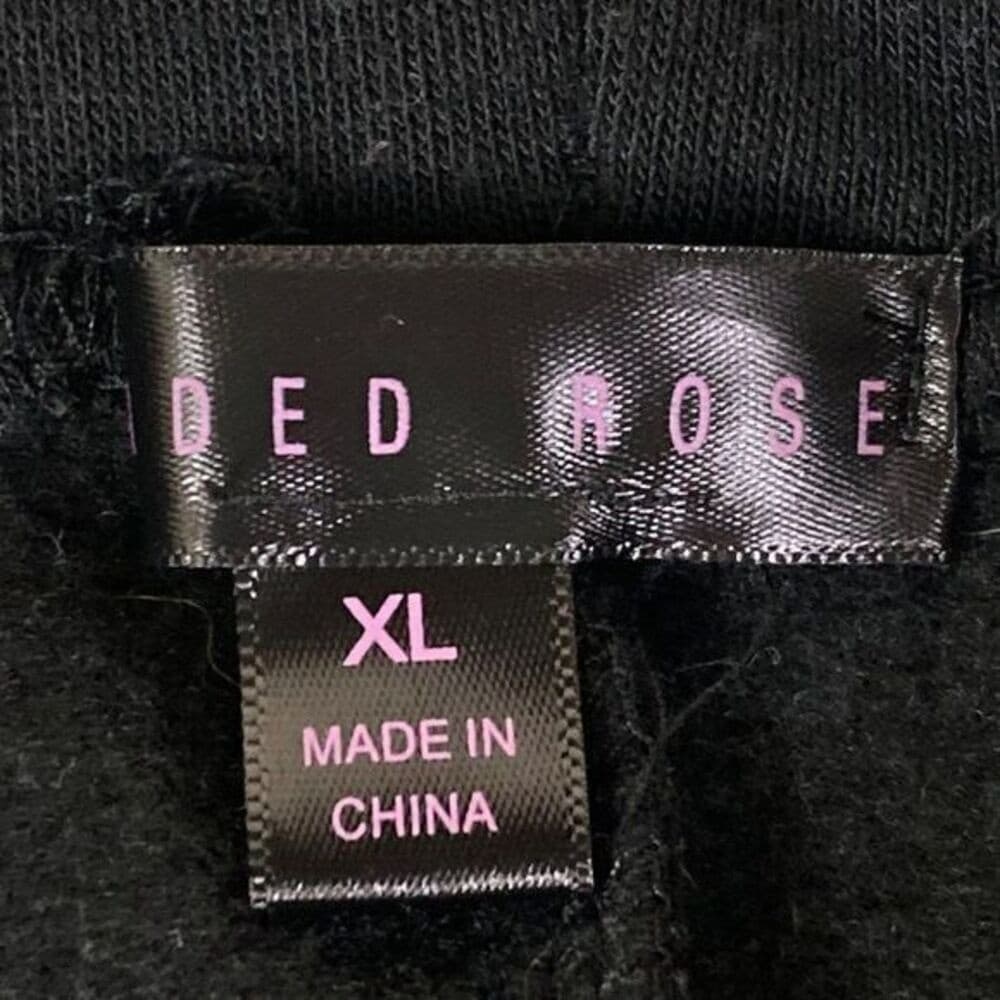 LA Cali Vibes Black Shorts Womens Graphic Lounge Size XL Casual Los Angeles Logo - Thumbnail 4