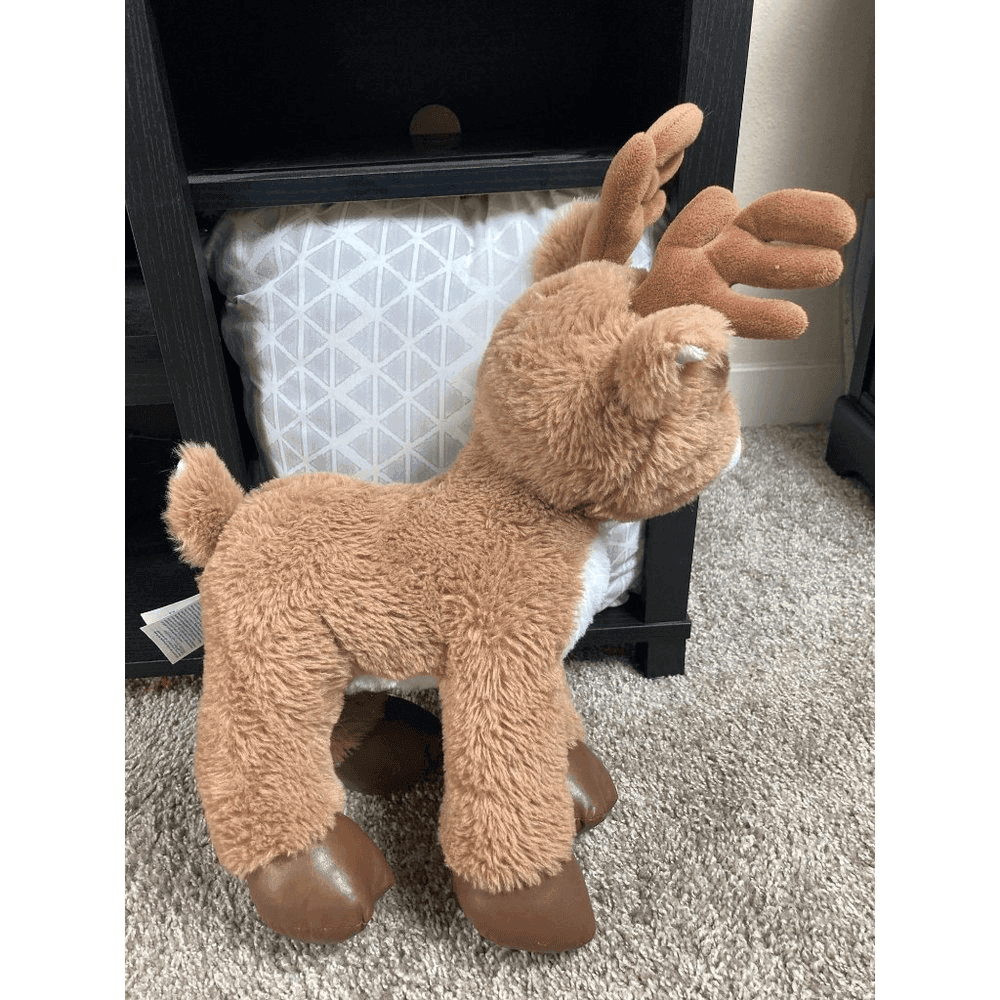Build A Bear Workshop Reindeer Plush 16" Christmas Stuffed Animal Brown Deer - Thumbnail 8