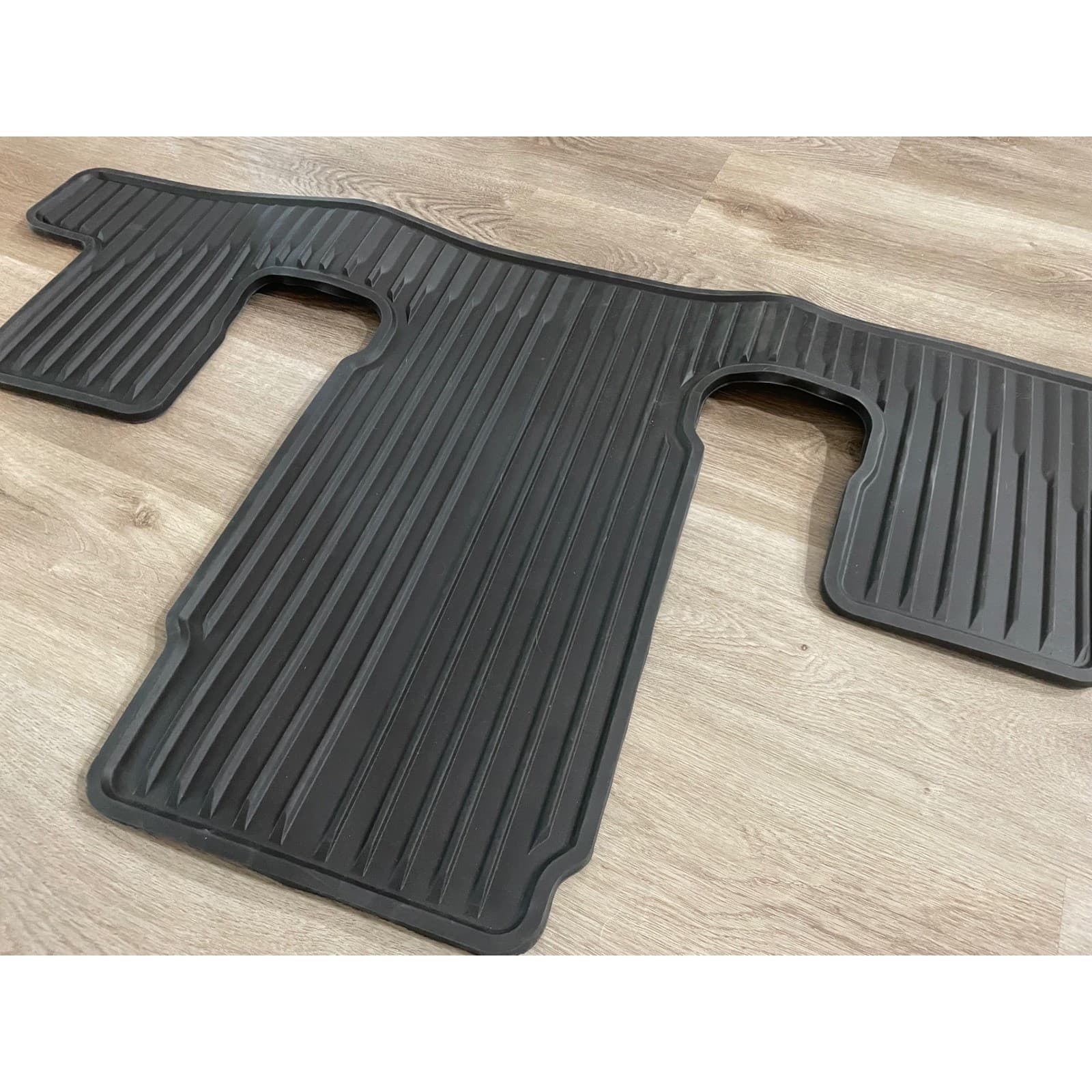 OEM Chevy Traverse 3rd Row Floor Mat GM Rear Liner Black All Weather 2018-2023 - Thumbnail 6
