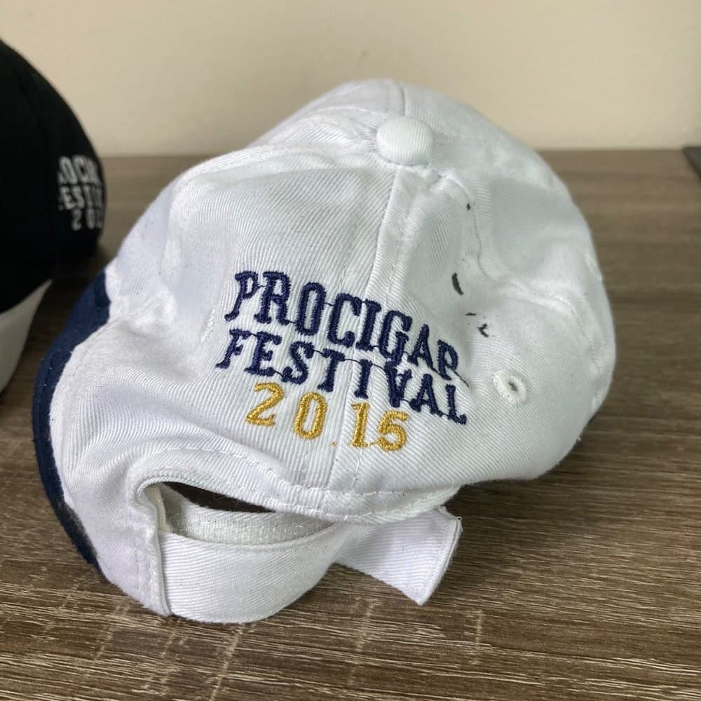 Cigar Hat Lot Cap 2016 Pro Festival Men Black Strapback Embroidered - Thumbnail 2