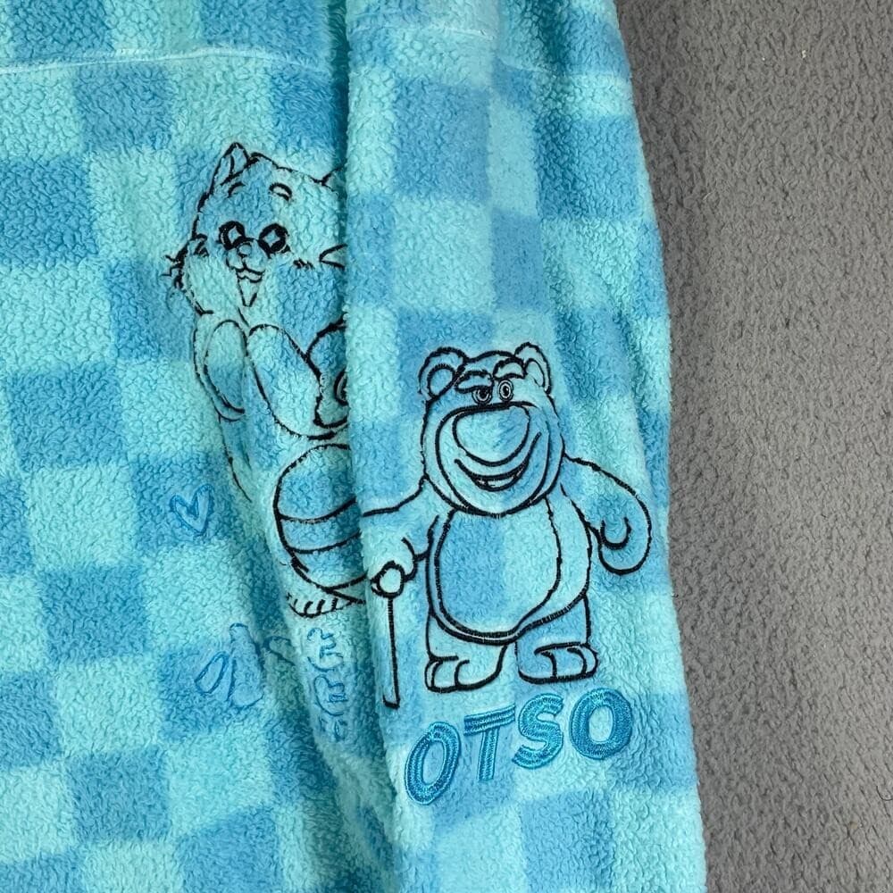 Disney Spirit Jersey XXL Toy Story Pullover Checkered Blue Ducky Bunny Parks - Thumbnail 12