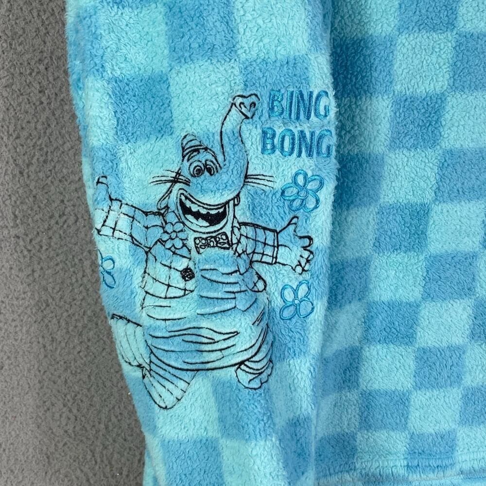 Disney Spirit Jersey XXL Toy Story Pullover Checkered Blue Ducky Bunny Parks - Thumbnail 11