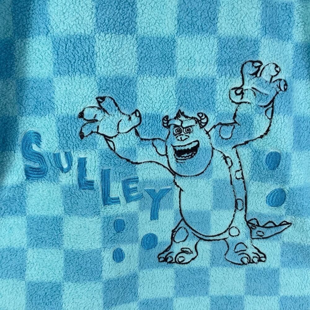 Disney Spirit Jersey XXL Toy Story Pullover Checkered Blue Ducky Bunny Parks - Thumbnail 3