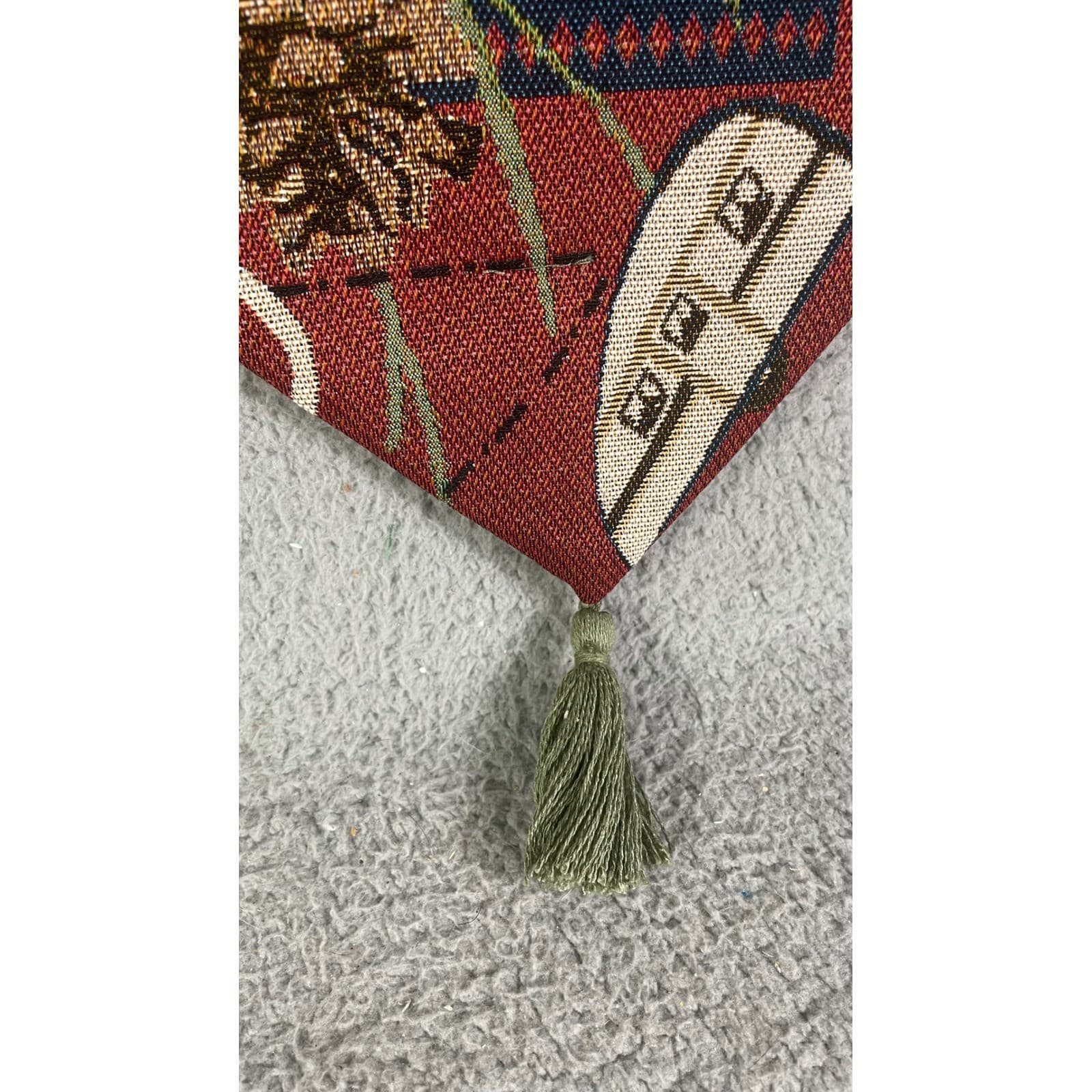 Annie Danielson Happy Campers Fabric Wall Hanging Camping Cabin Decor Rustic - Thumbnail 9