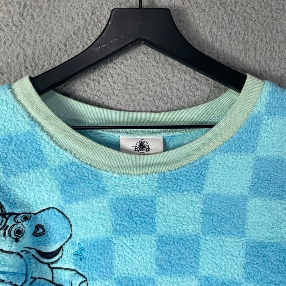 Disney Spirit Jersey XXL Toy Story Pullover Checkered Blue Ducky Bunny Parks - Thumbnail 10