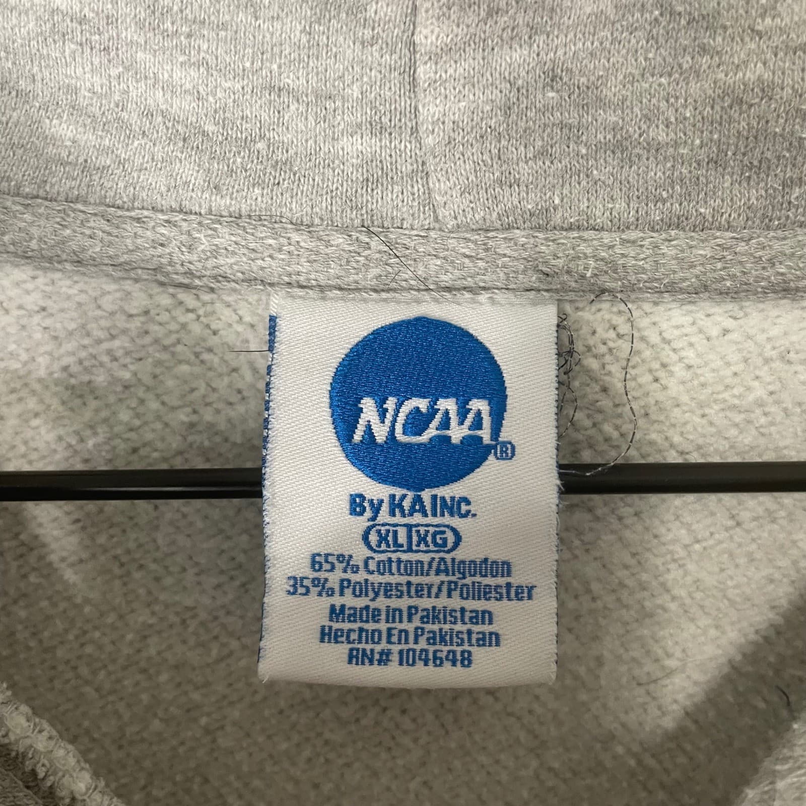 NCAA Ohio State Buckeyes Brutus Hoodie Gray Mens XL Graphic KA Inc - Thumbnail 3