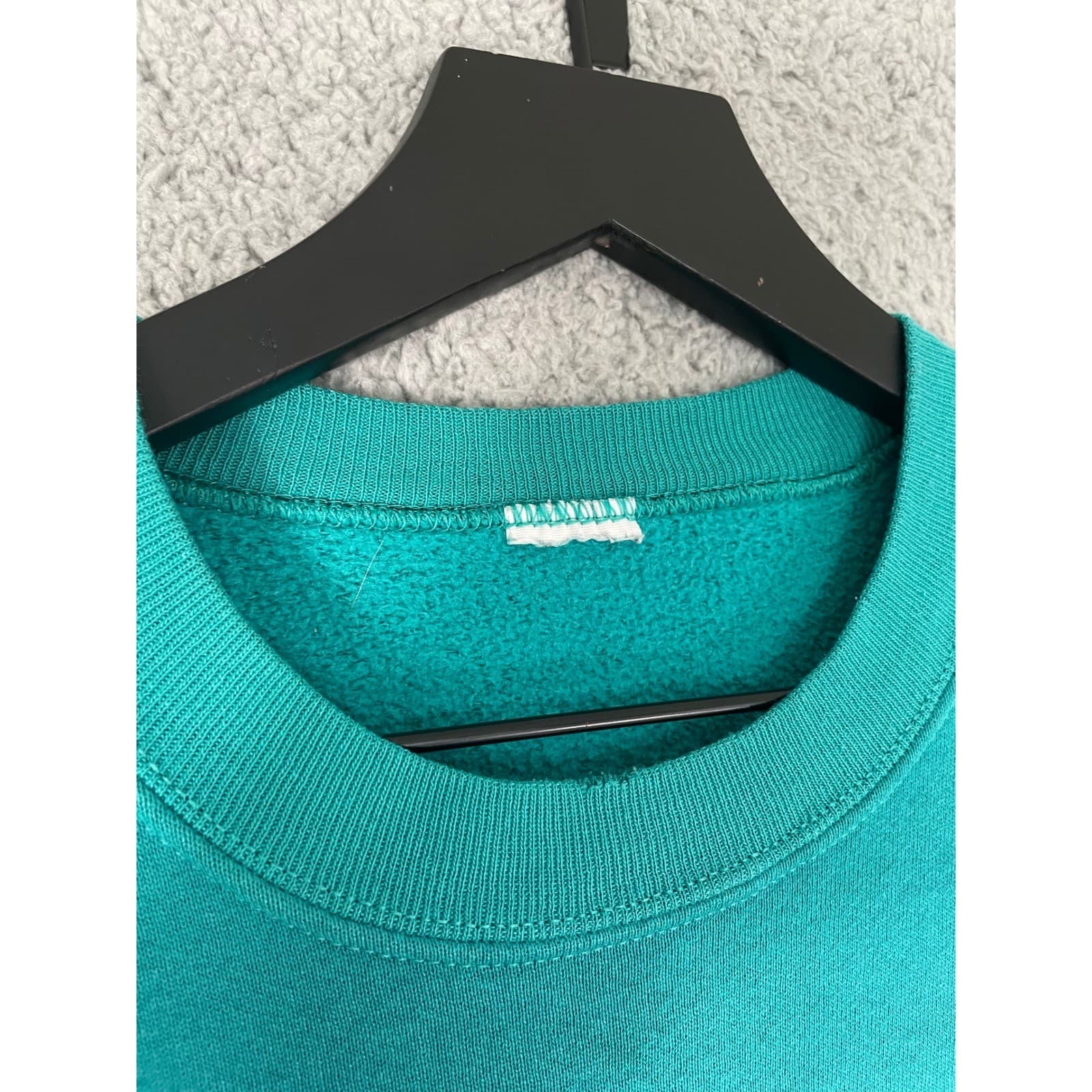 Vintage 90s Minnesota Crewneck Sweatshirt Teal Golf Tourist Pullover L - Thumbnail 5