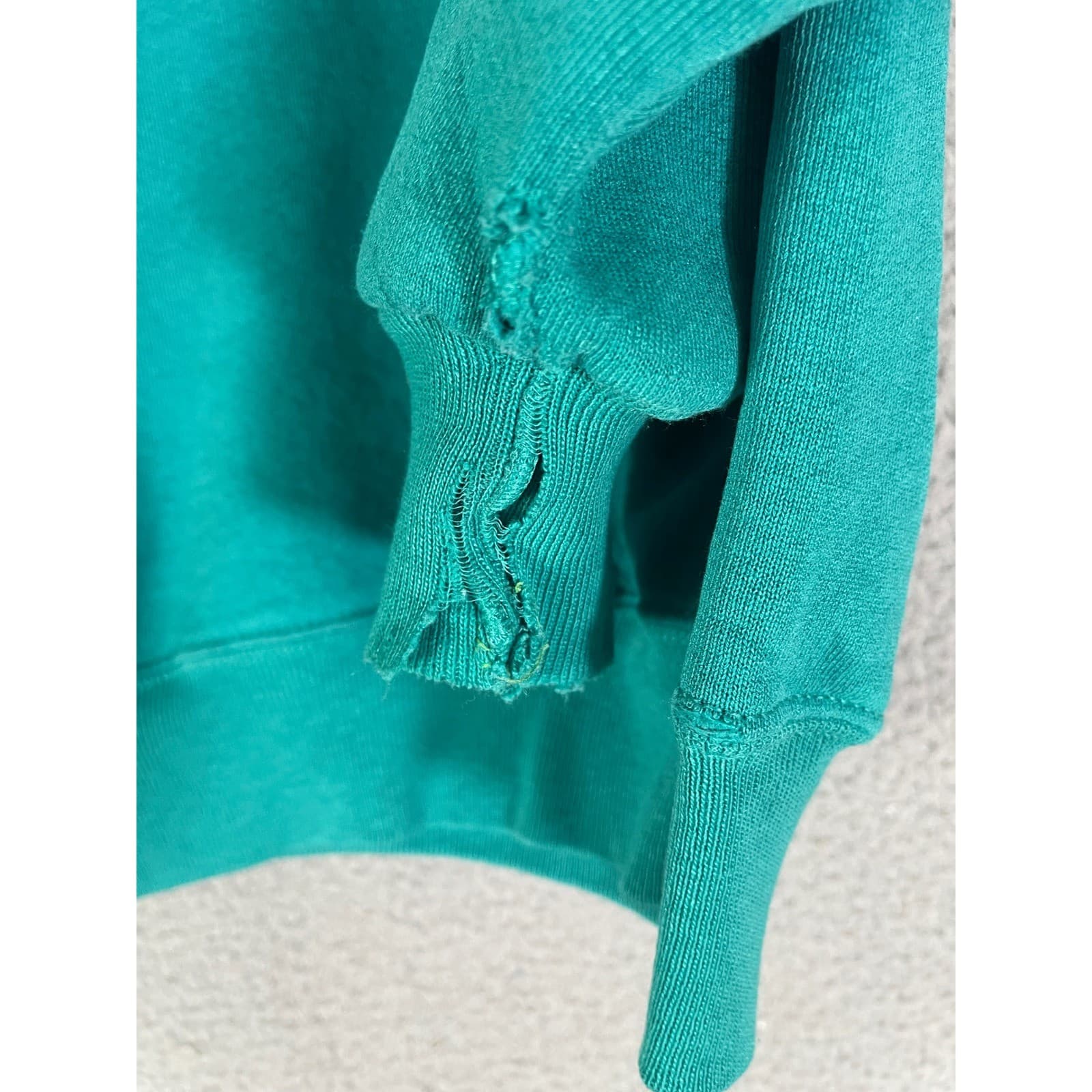 Vintage 90s Minnesota Crewneck Sweatshirt Teal Golf Tourist Pullover L - Thumbnail 7