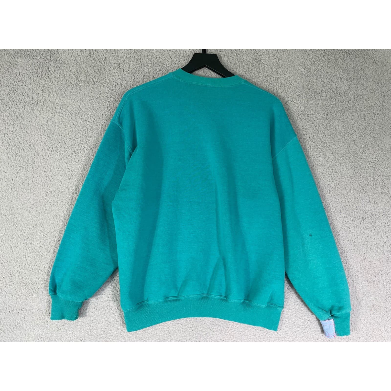 Vintage 90s Minnesota Crewneck Sweatshirt Teal Golf Tourist Pullover L - Thumbnail 9