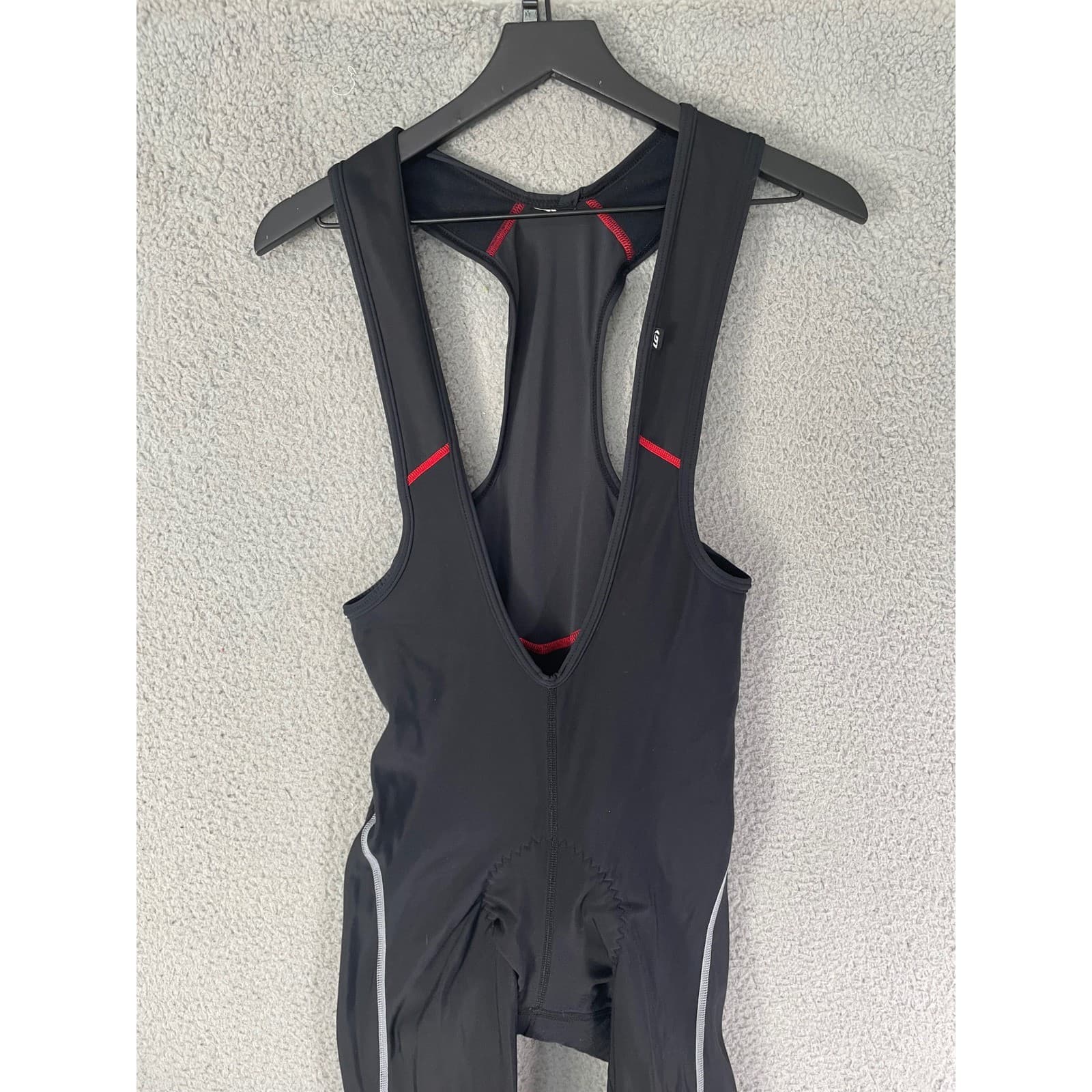 Louis Garneau Mens Full Length Cycling Bib Tights Black Padded Small Chamois - Thumbnail 6