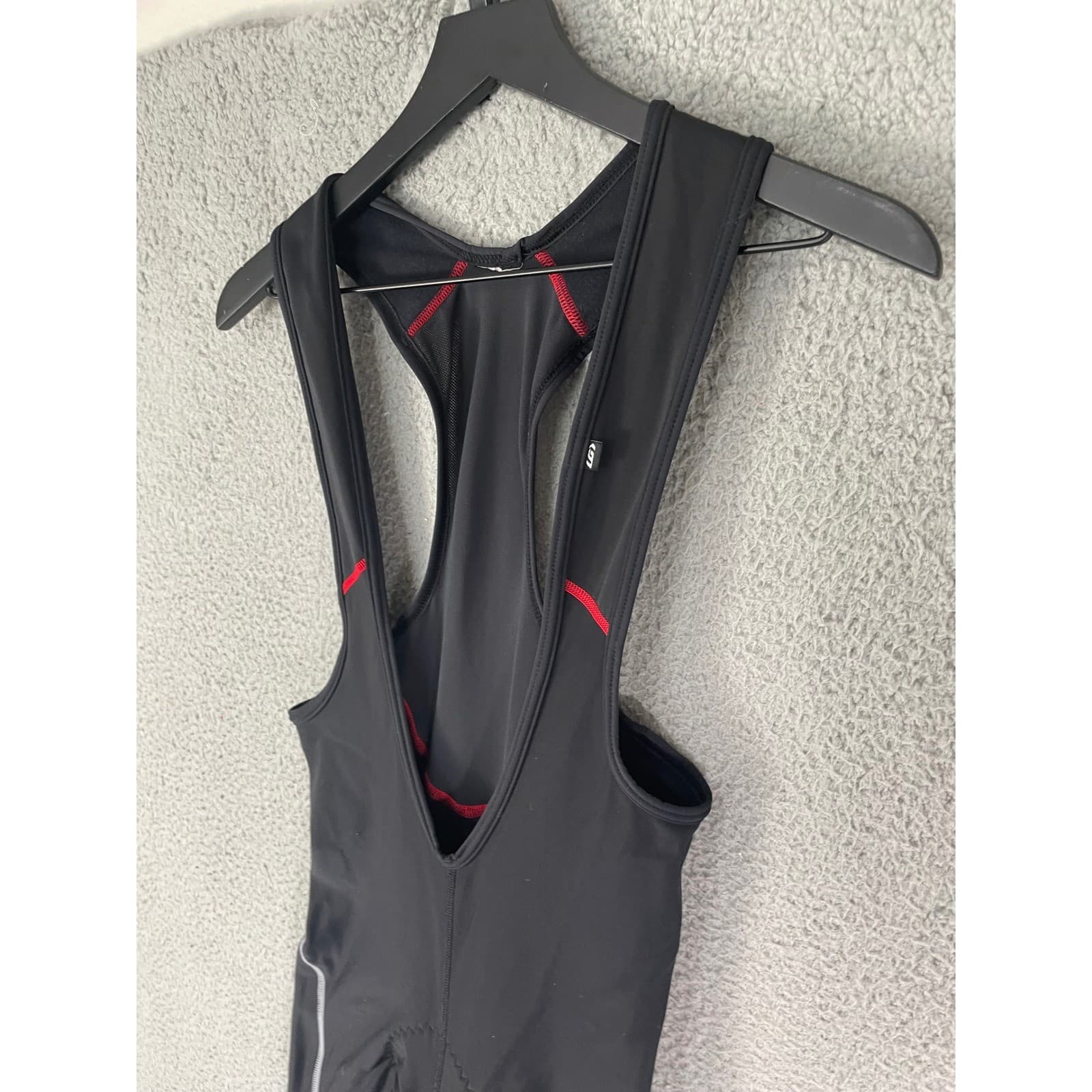 Louis Garneau Mens Full Length Cycling Bib Tights Black Padded Small Chamois - Thumbnail 8