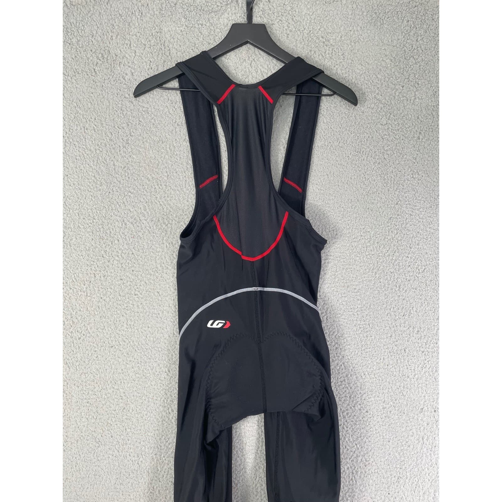 Louis Garneau Mens Full Length Cycling Bib Tights Black Padded Small Chamois - Thumbnail 10