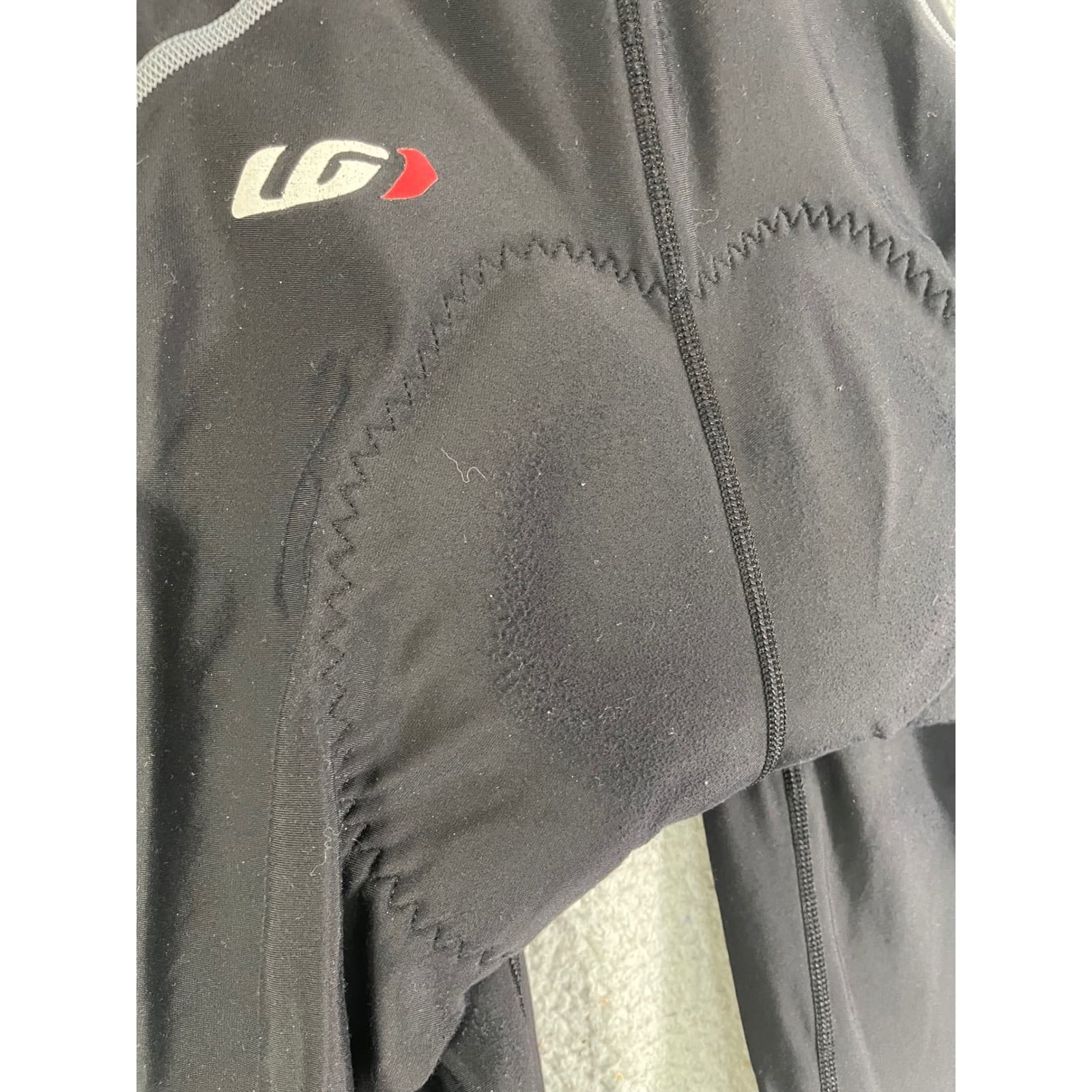 Louis Garneau Mens Full Length Cycling Bib Tights Black Padded Small Chamois - Thumbnail 13