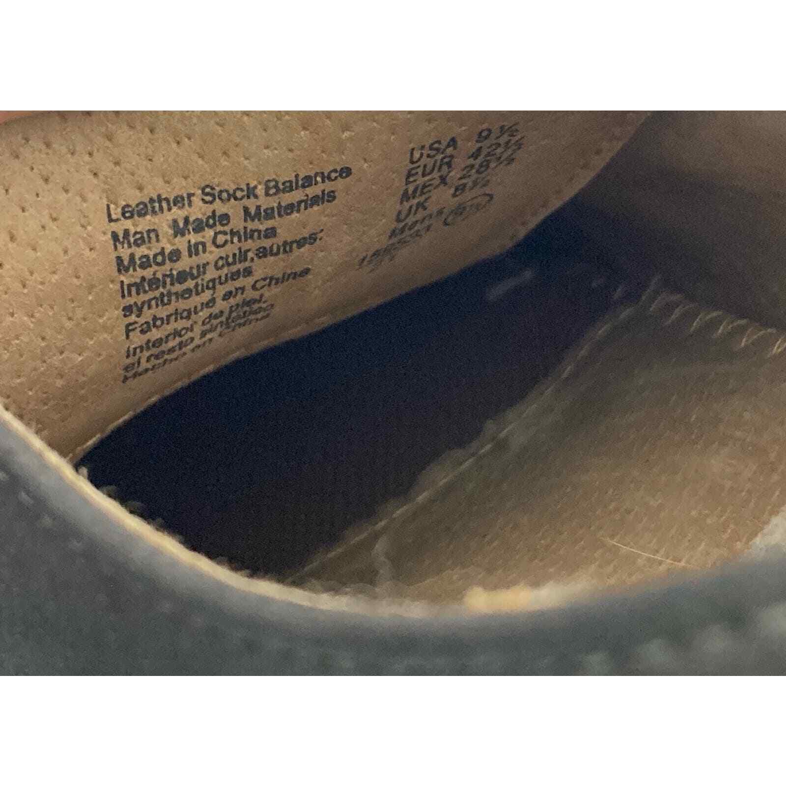 Dexter Comfort Men 9.5 Gray Nubuck Leather Oxford Shoes Memory Foam Grey Derby - Thumbnail 2