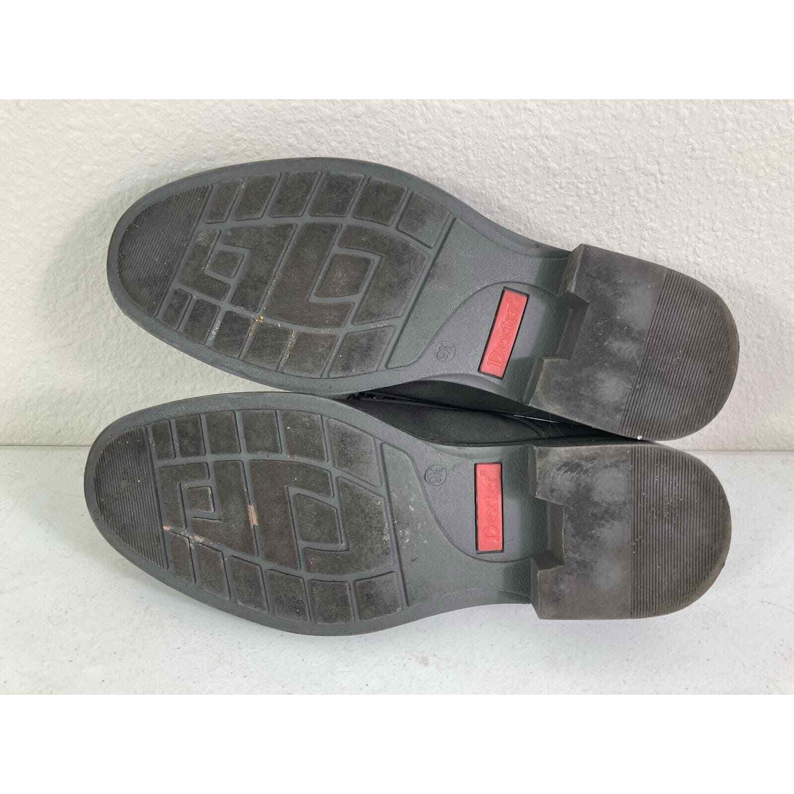 Dexter Comfort Men 9.5 Gray Nubuck Leather Oxford Shoes Memory Foam Grey Derby - Thumbnail 4