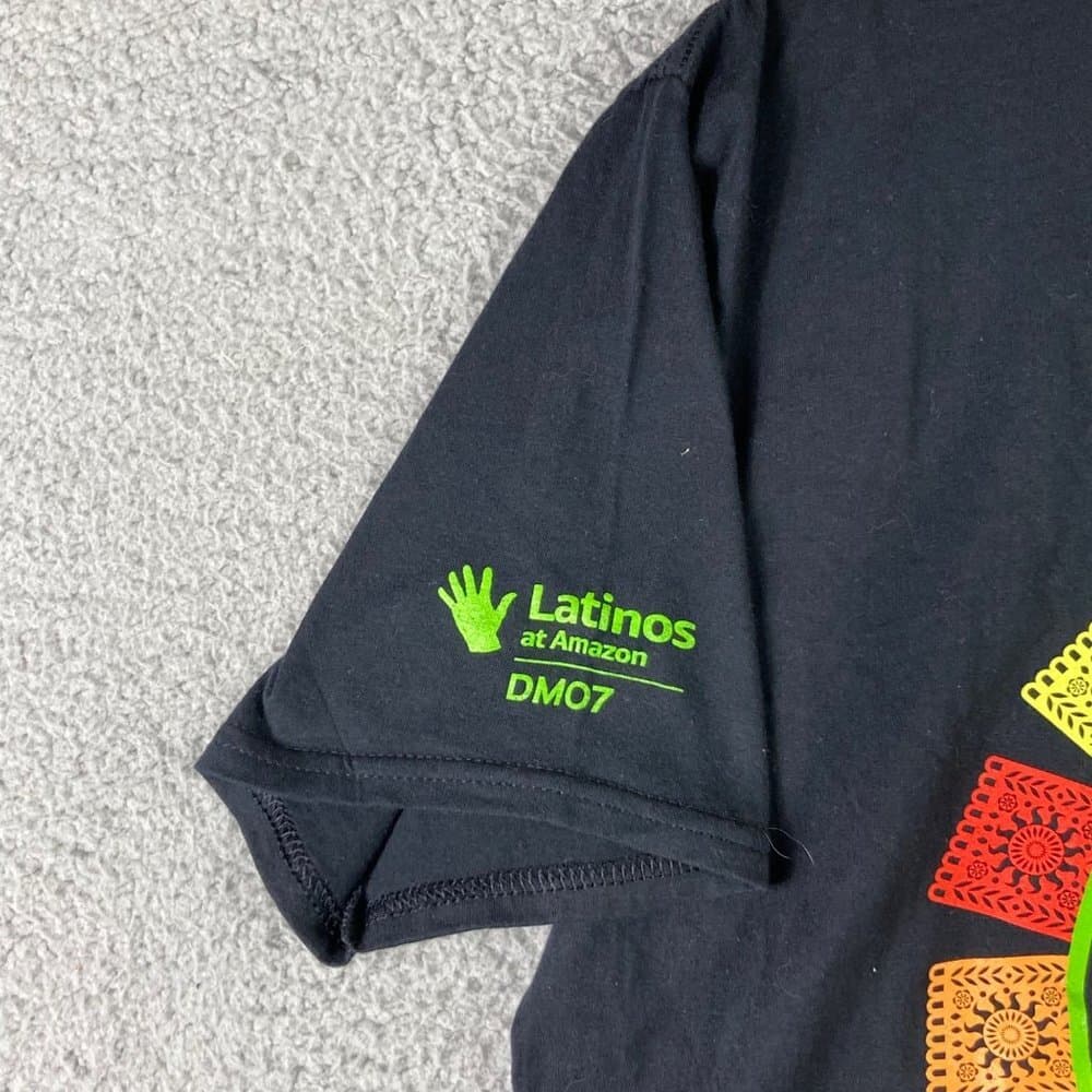 National Hispanic Heritage Month T Shirt Large Black Anvil Graphic Tee Sept 15 - Thumbnail 5
