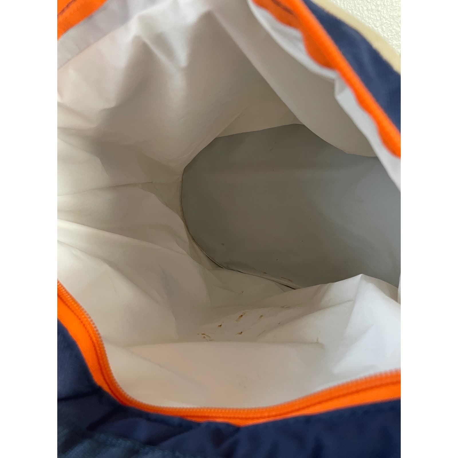 Disney Cruise Line DCL Cooler Tote Bag Insulated Navy Cream Orange Cruise Travel - Thumbnail 9