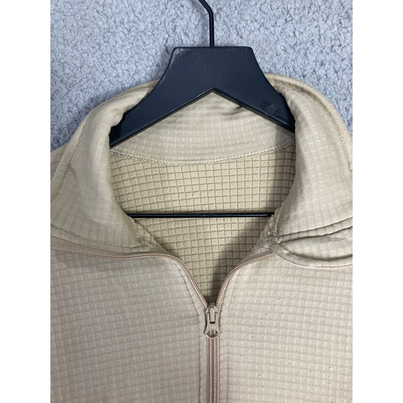 Men's L Brown Thermal Fleece 2-Piece Set for Outdoor Activities Warm - Thumbnail 3