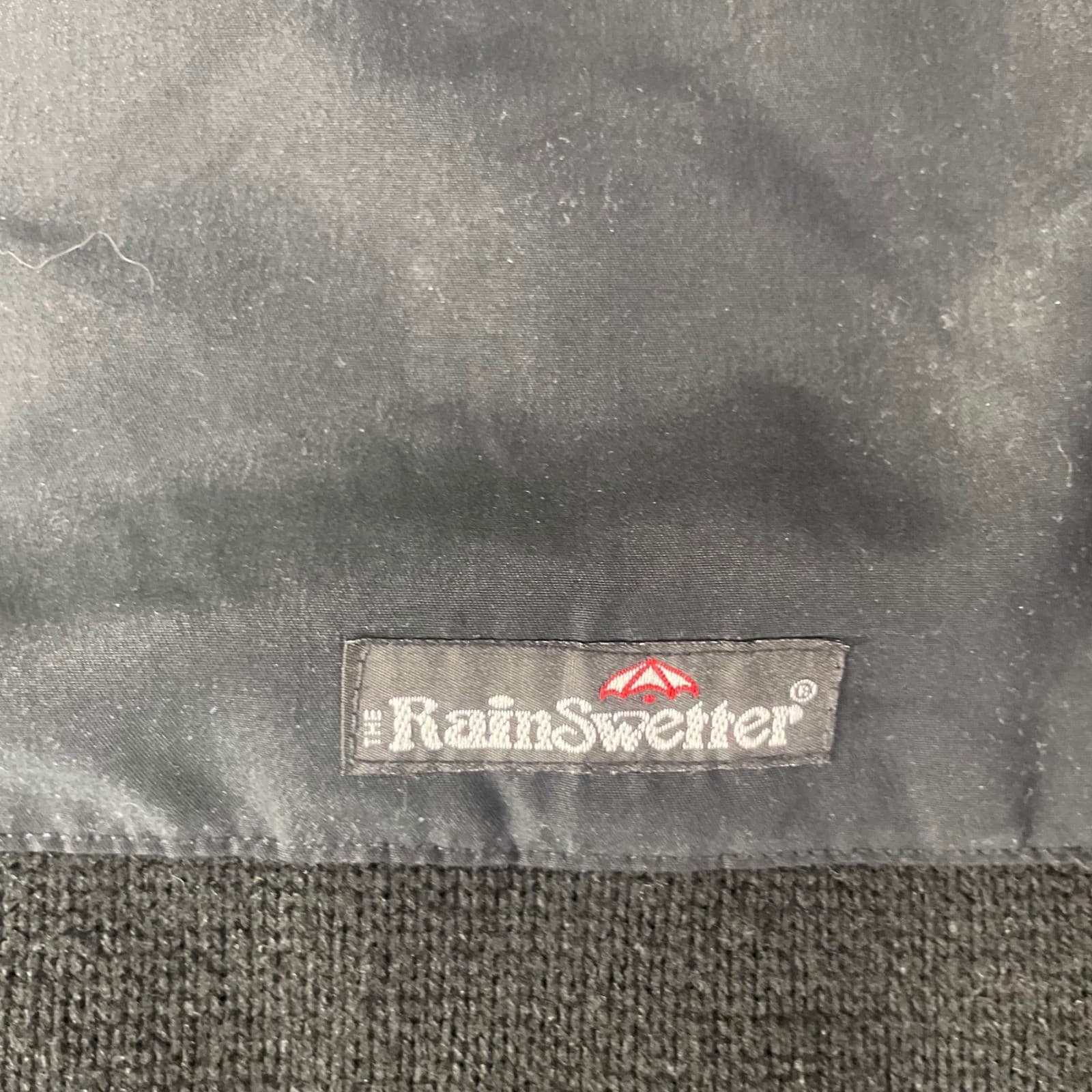 Vintage RainSwetter Mens XL Black Gore Windstopper Water Repellent Pullover USA - Thumbnail 5