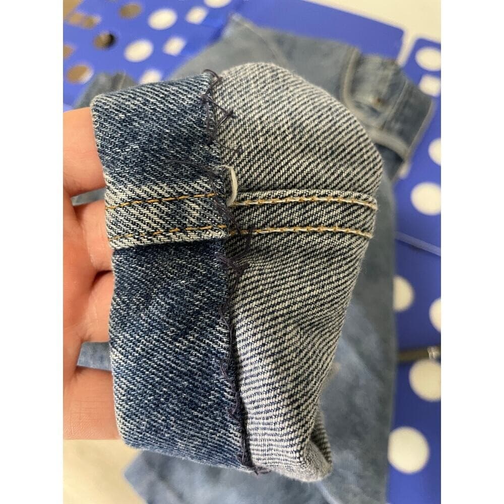 Levi's 550 Relaxed Fit Jeans Mens 33x28 Blue Denim USA Tapered Vintage 90s Style - Thumbnail 7