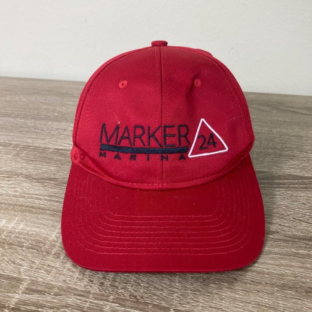 Merritt Island Florida Souvenir Snapback Trucker Hat Red Adjustable Cap Gift - Thumbnail 8