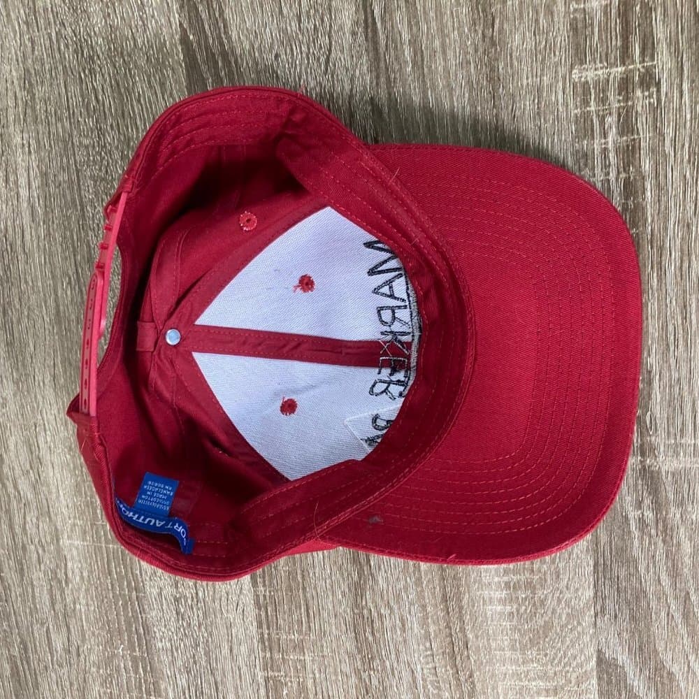 Merritt Island Florida Souvenir Snapback Trucker Hat Red Adjustable Cap Gift - Thumbnail 4