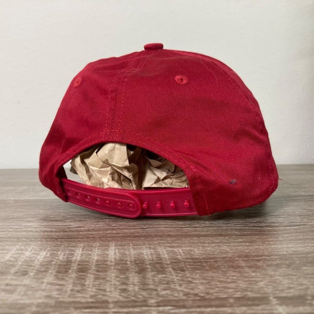 Merritt Island Florida Souvenir Snapback Trucker Hat Red Adjustable Cap Gift - Thumbnail 10