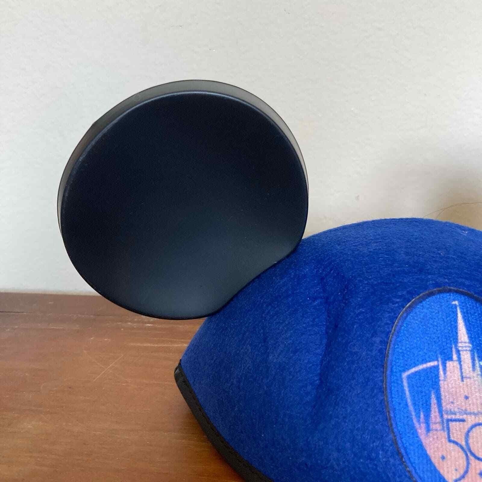 Disney 50th Cast Member Ears Blue Logo Mickey Headband Adult Employee - Thumbnail 4