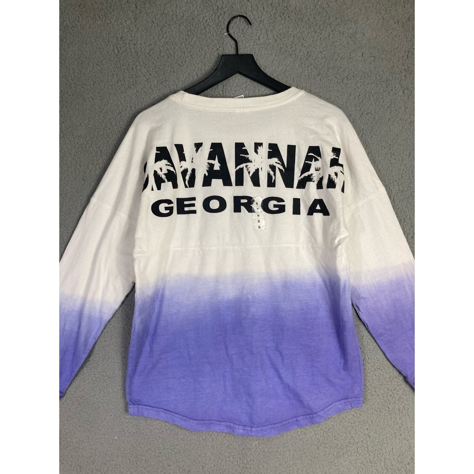 Savannah Georgia Shirt Womens Small Multicolor Long Sleeve Souvenir Tee - Thumbnail 9