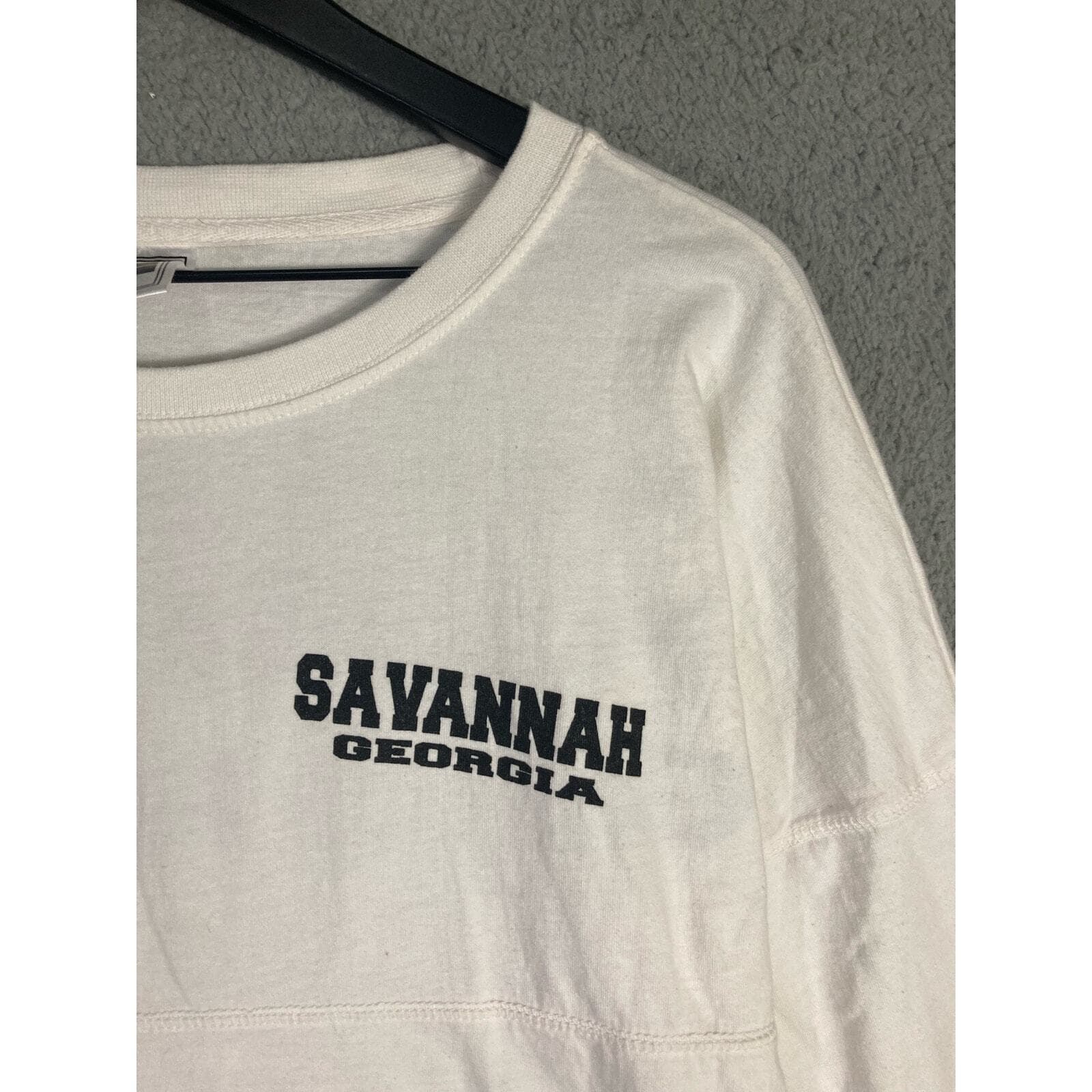 Savannah Georgia Shirt Womens Small Multicolor Long Sleeve Souvenir Tee - Thumbnail 5