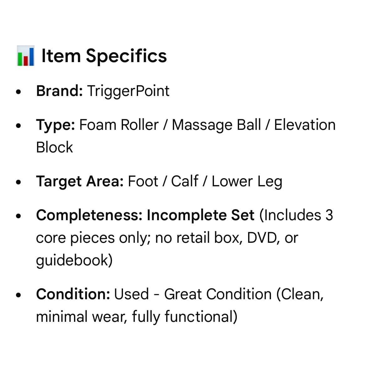 TriggerPoint FootBaller Baller Block Massage Ball Foot Calf Therapy Recovery Set - Thumbnail 2